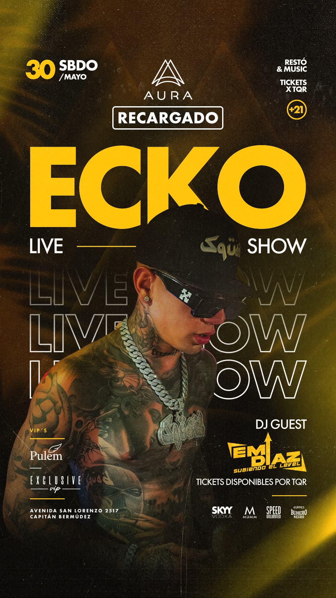 AURA SÁBADOS✨ ECKO EN VIVO 💣