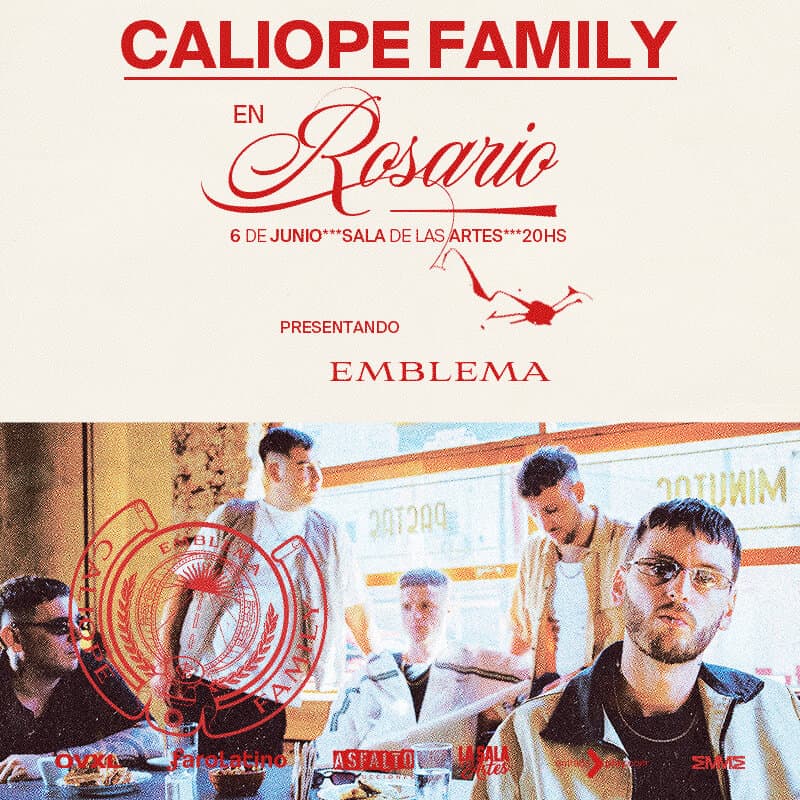 CALIOPE FAMILY PRESENTA "EMBLEMA" en LA SALA DE LAS ARTES