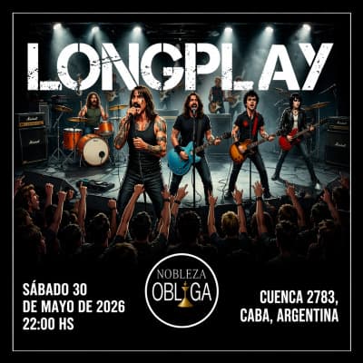 Longplay en vivo en Nobleza Obliga – Noche de Rock