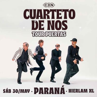 CUARTETO DE NOS en Paraná