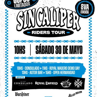 Sin Caliper Tour.