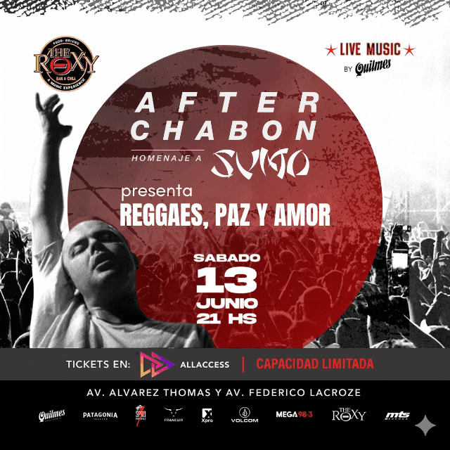 AFTER CHABON – Reggaes ,Paz y Amor