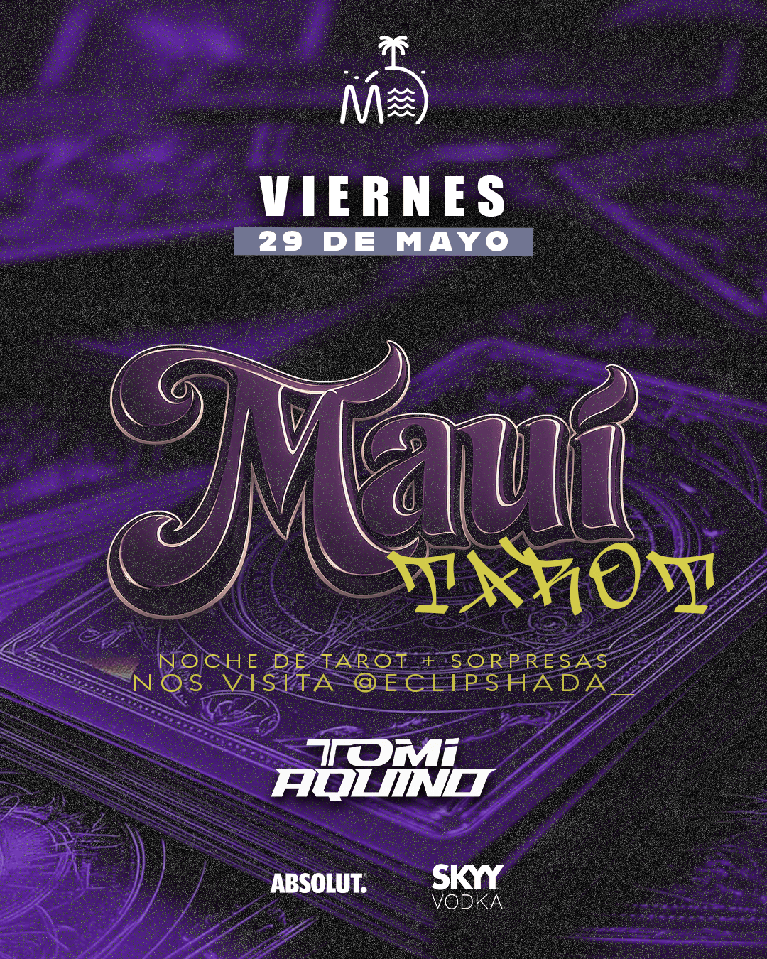 NOCHE DE TAROT 🔮 🌴 TOMI AQUINO 🎧