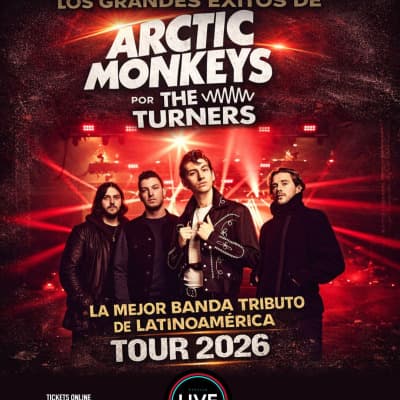 Todo Arctic Monkeys, por The Turners en Espacio Live