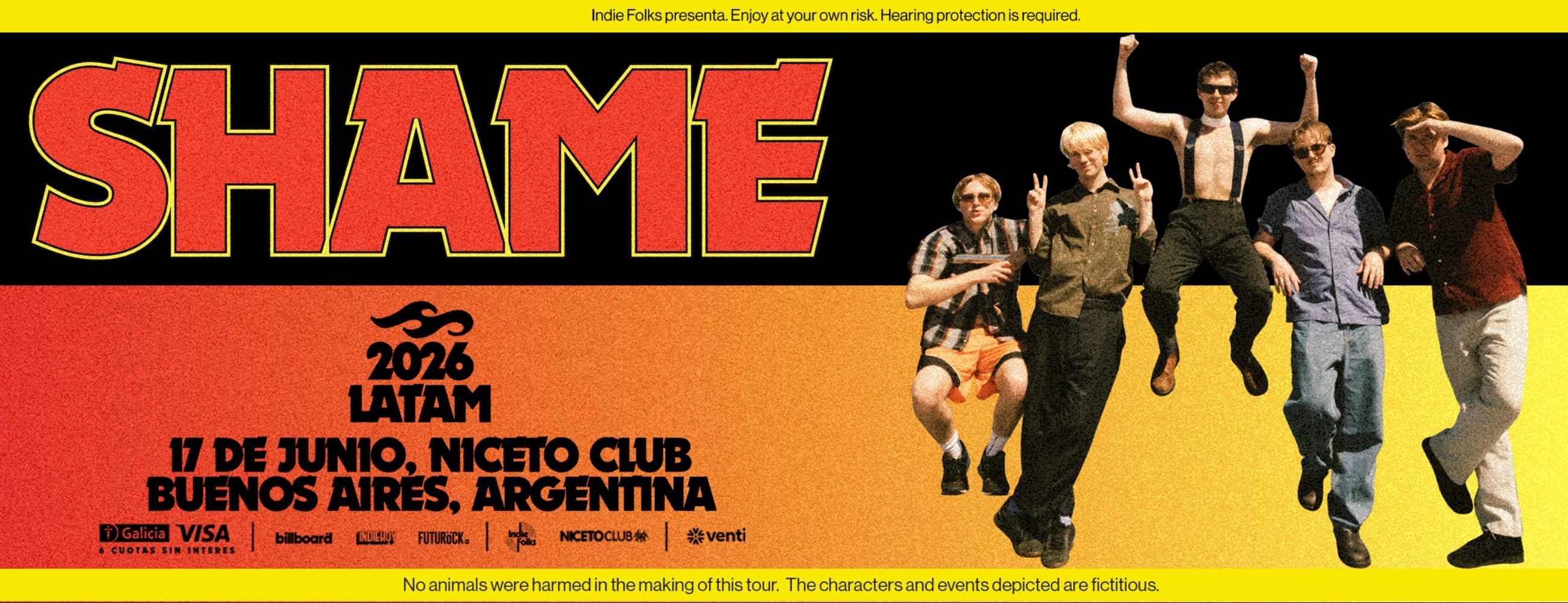 SHAME en Niceto Club