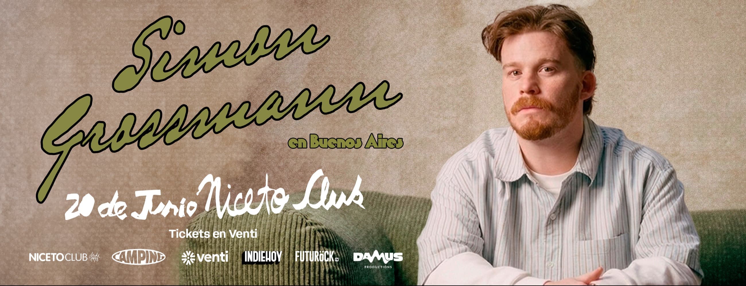 Simón Grossmann en Niceto Club