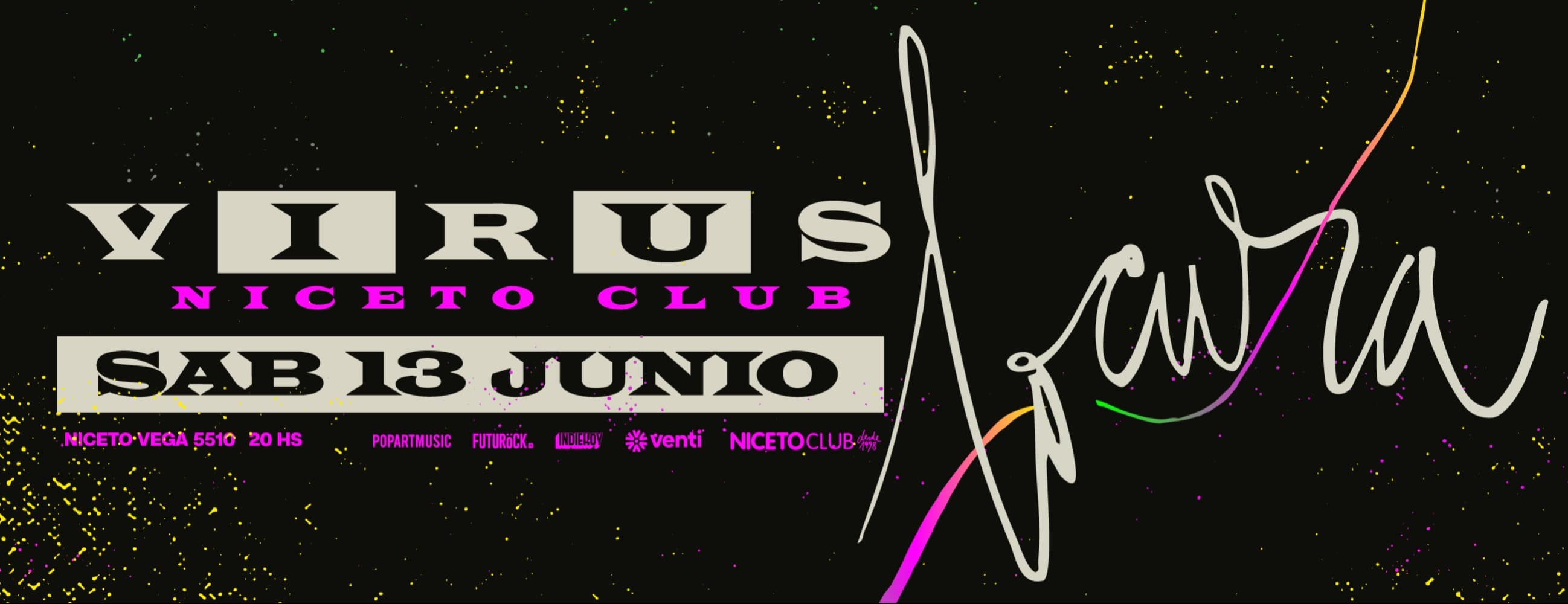 Virus en Niceto Club