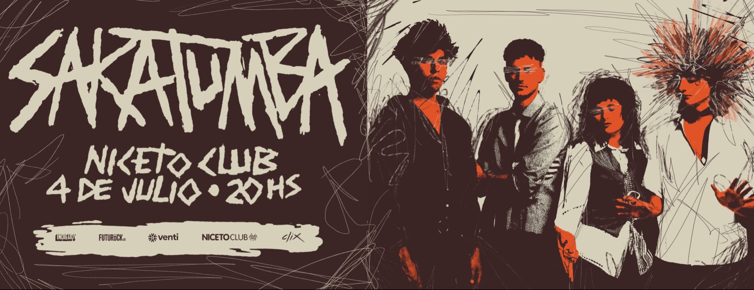 Sakatumba en Niceto Club