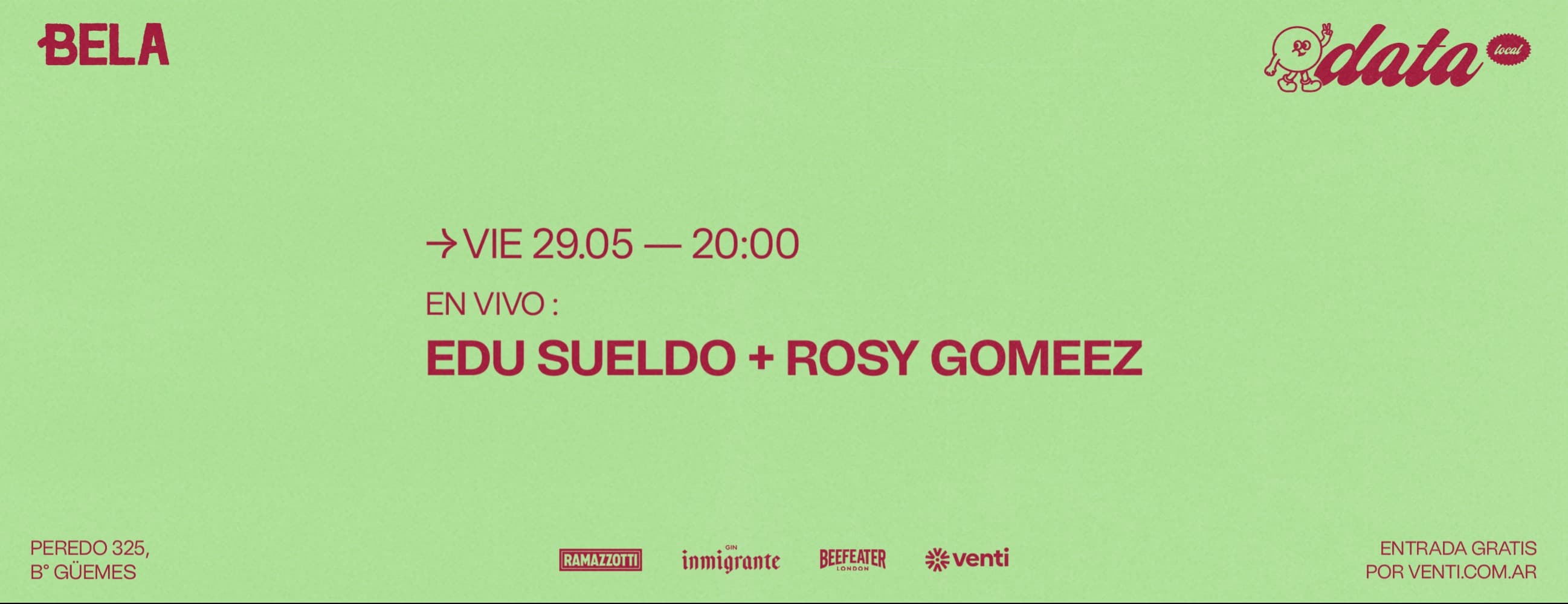 DATA LOCAL x BELA - EDU SUELDO + ROSY GOMEEZ