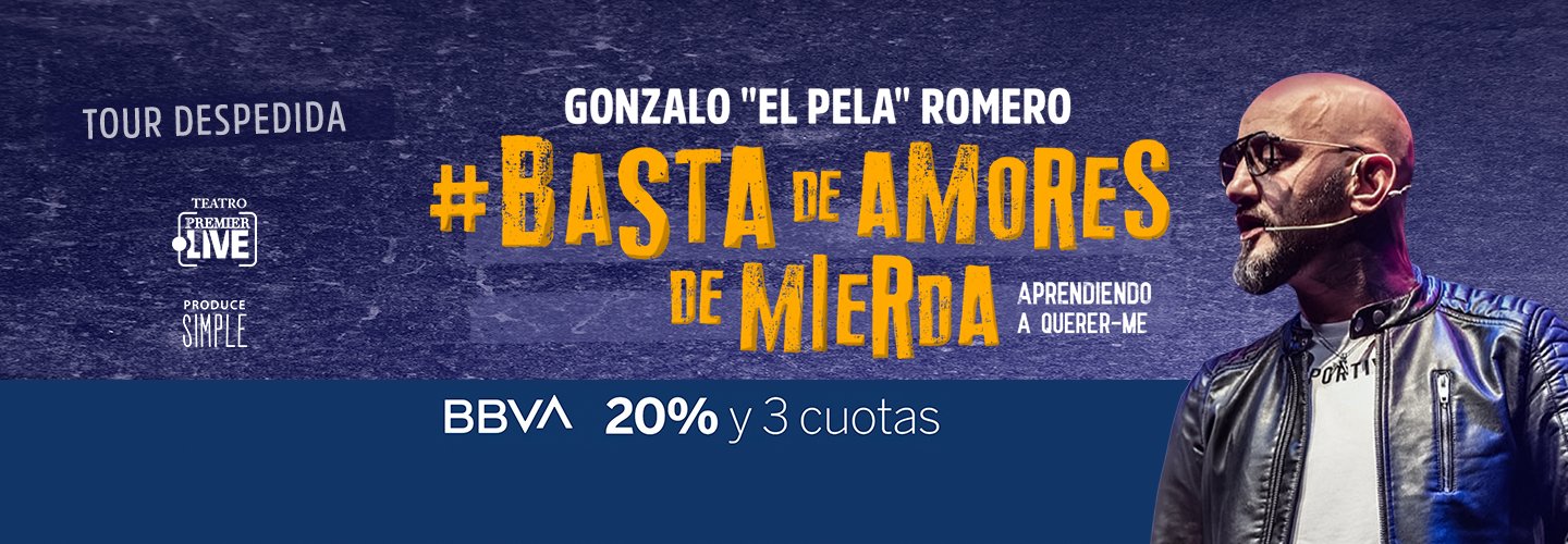 BASTA DE AMORES DE MIERDA -PELA ROMERO