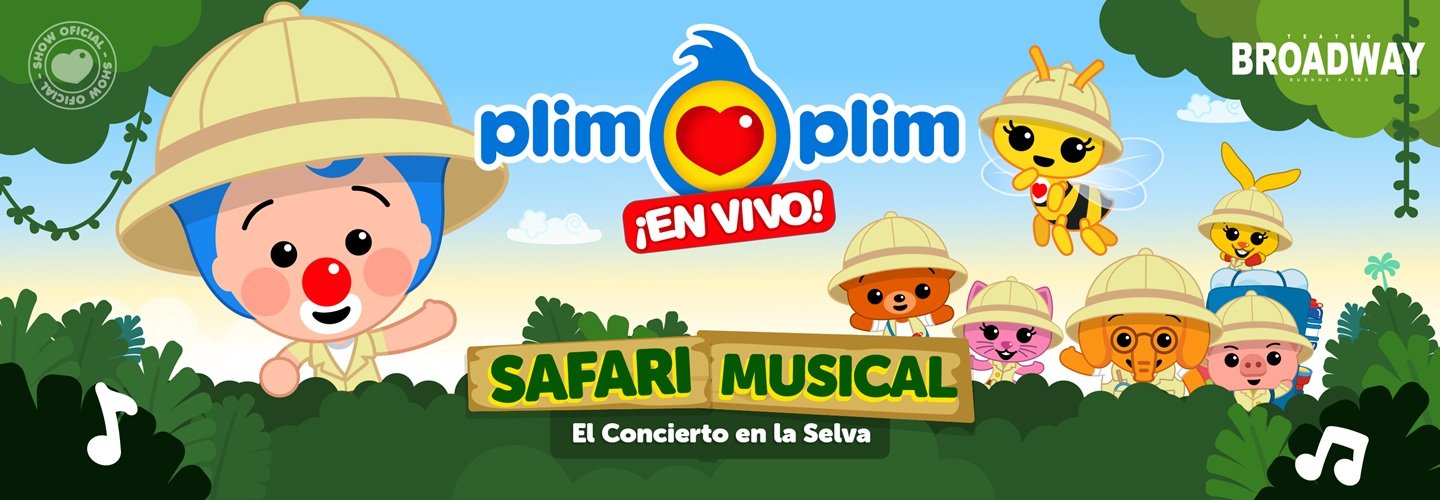 PLIM PLIM - SAFARI MUSICAL - EL GRAN CONCIERTO EN LA SELVA