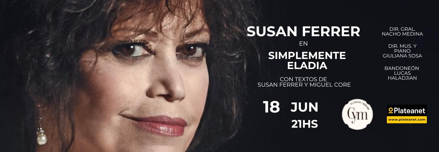 SUSAN FERRER EN SIMPLEMENTE ELADIA