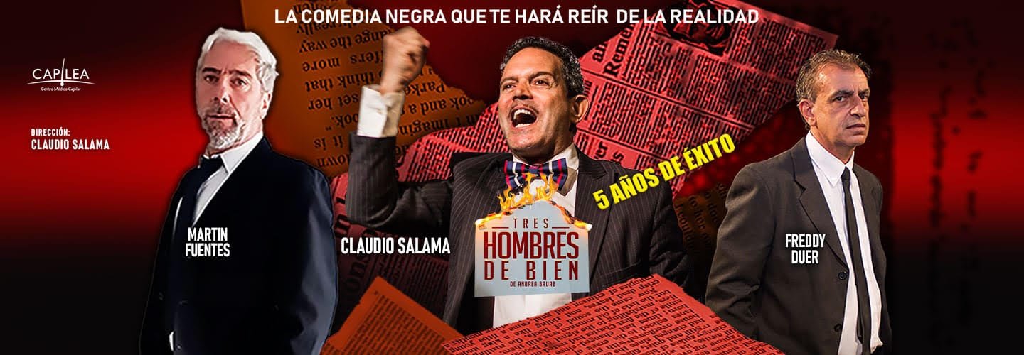 TRES HOMBRES DE BIEN